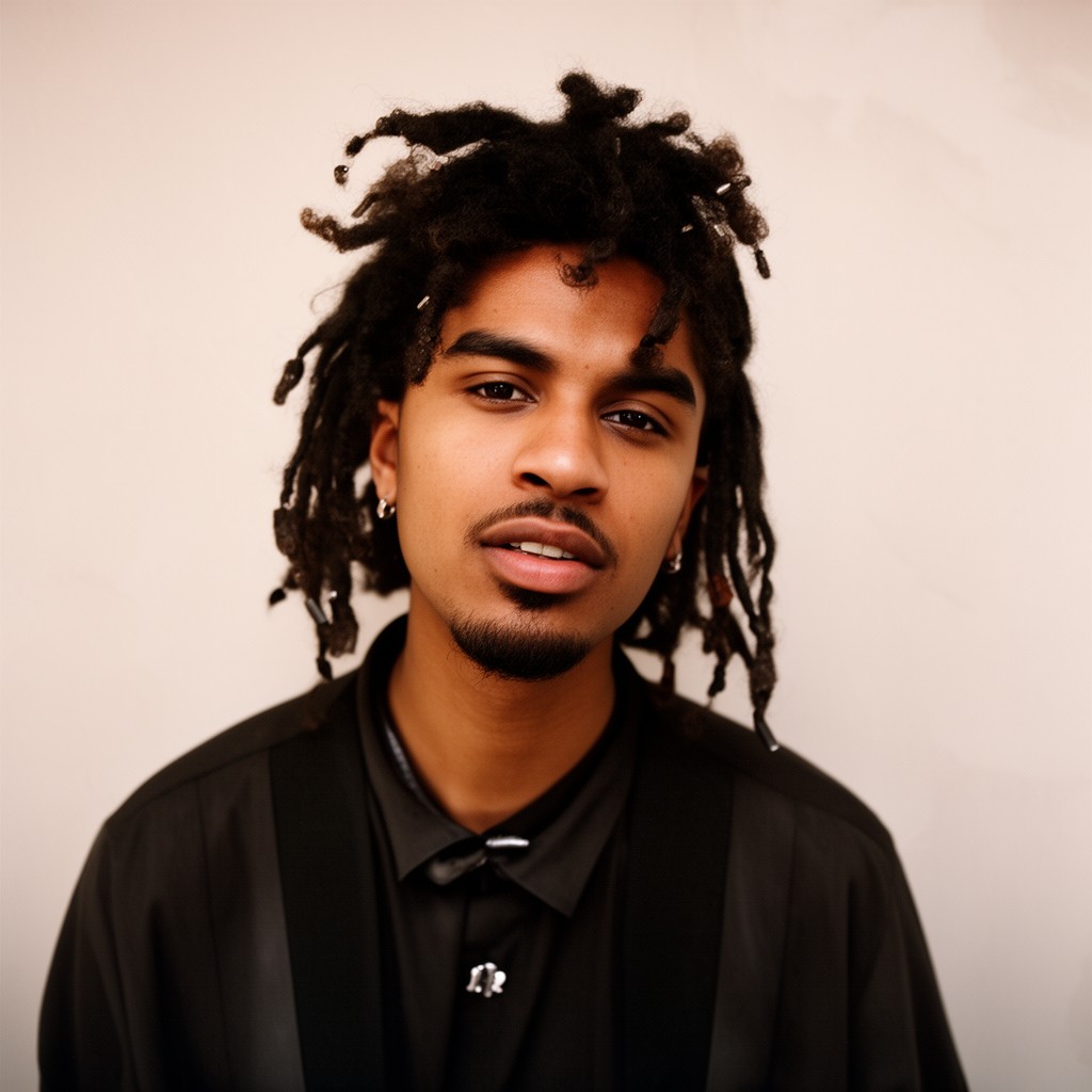 AI-generated illustration of Vic Mensa