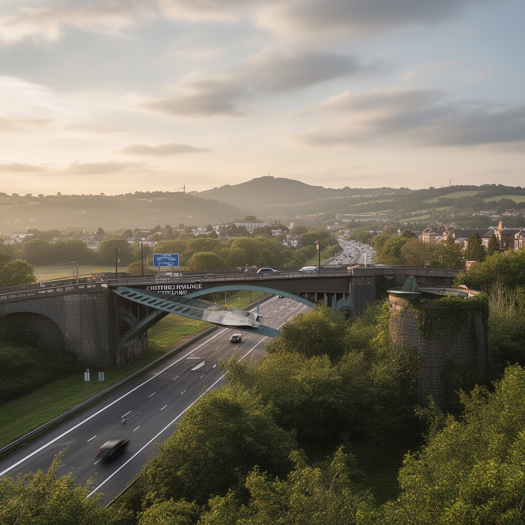AI-generated illustration of Spitfire Bridge