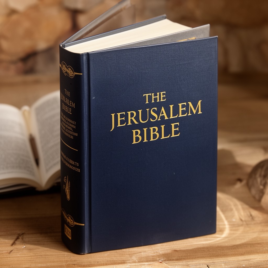 AI-generated illustration of Jerusalem Bible