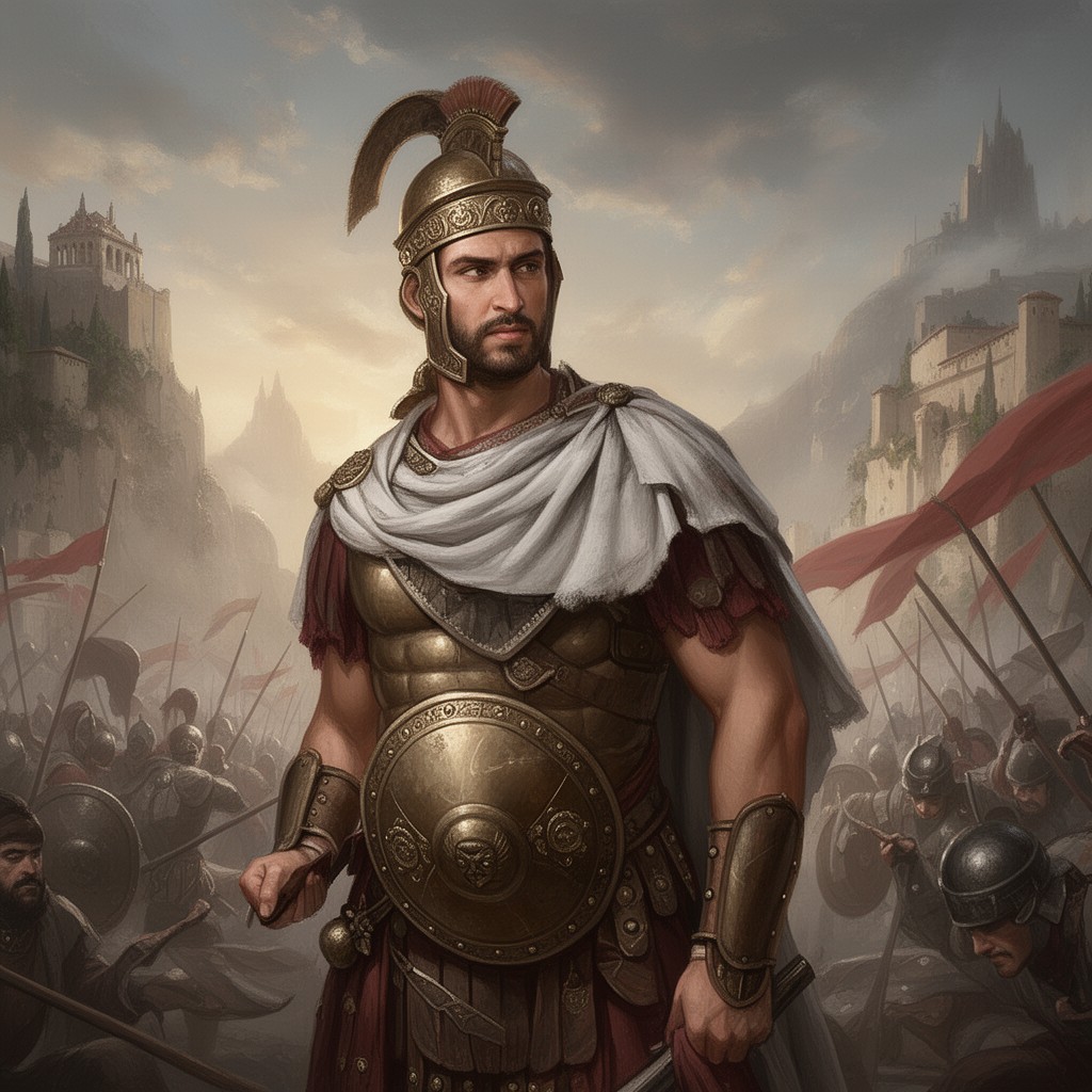 AI-generated illustration of Brasidas