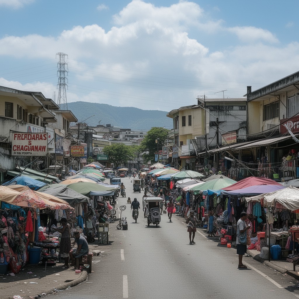 AI-generated illustration of Chaguanas
