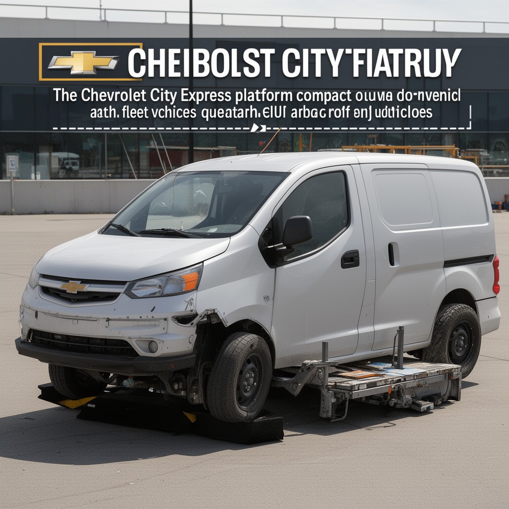 AI-generated illustration of Chevrolet City Express platform