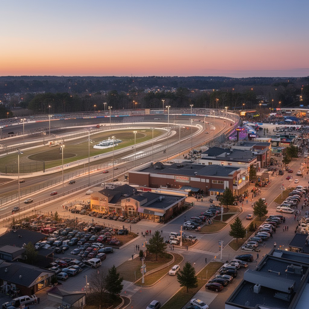 AI-generated illustration of Concord, North Carolina