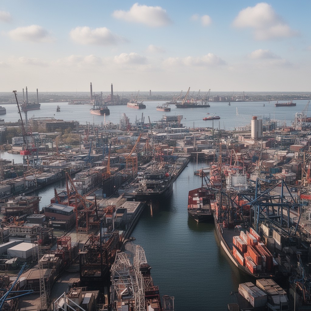 AI-generated illustration of Velsen
