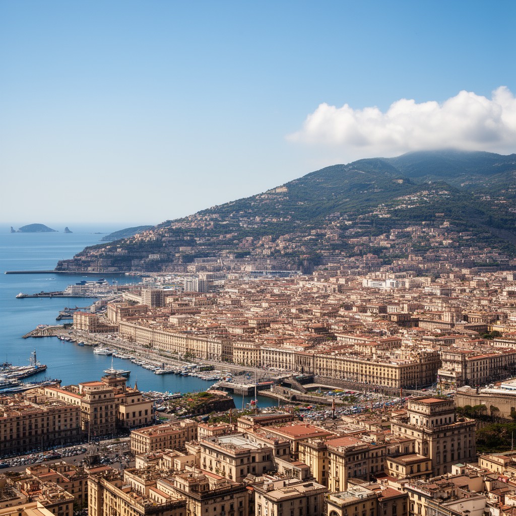 AI-generated illustration of Messina
