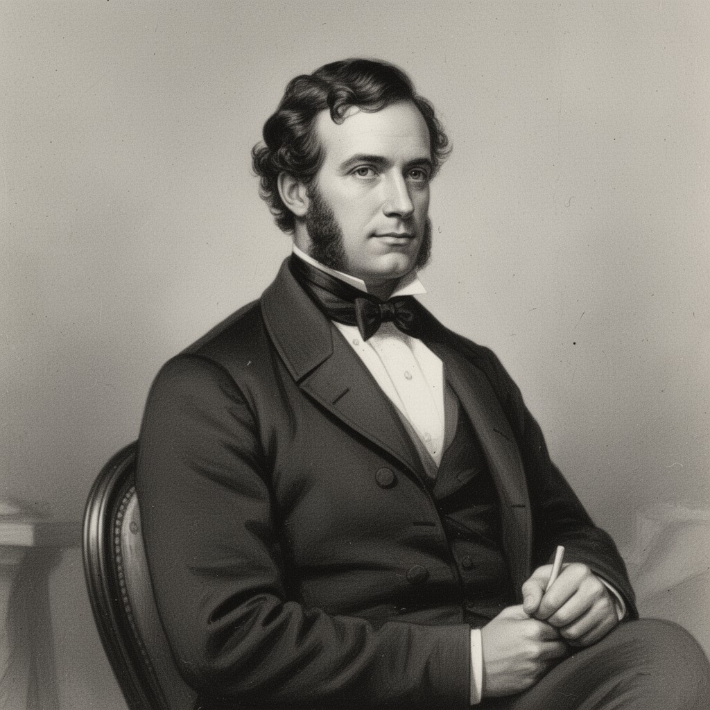AI-generated illustration of Thomas Gibbons