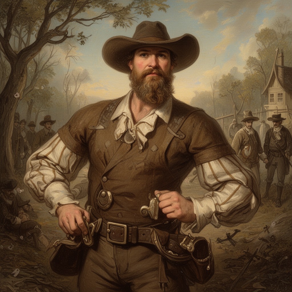 AI-generated illustration of Abraham Van Brunt
