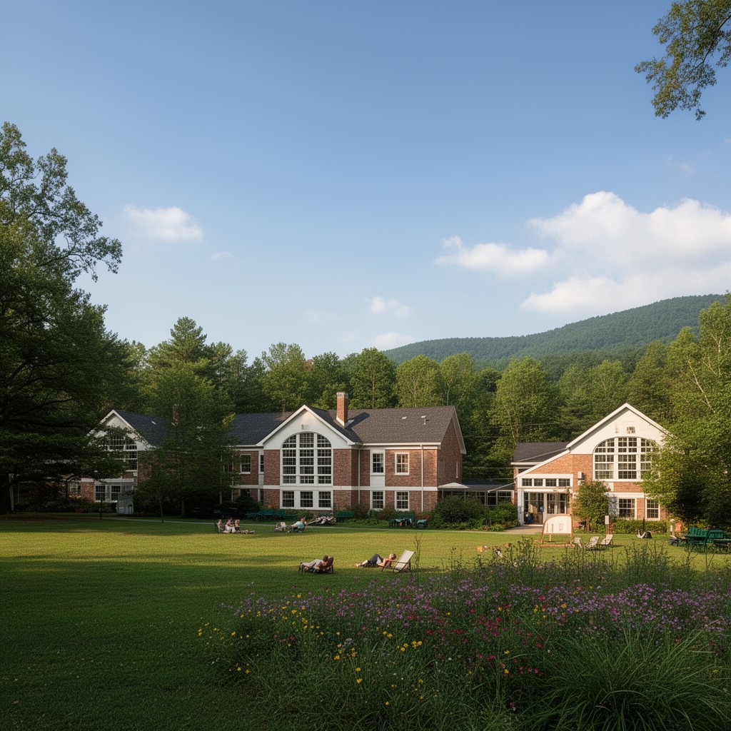 AI-generated illustration of Marlboro College