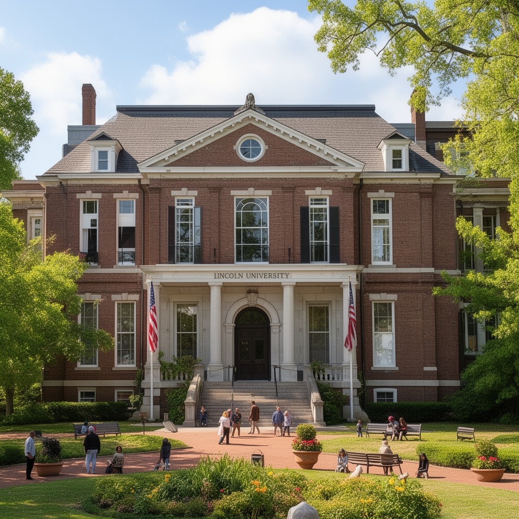 AI-generated illustration of Lincoln University (Pennsylvania)