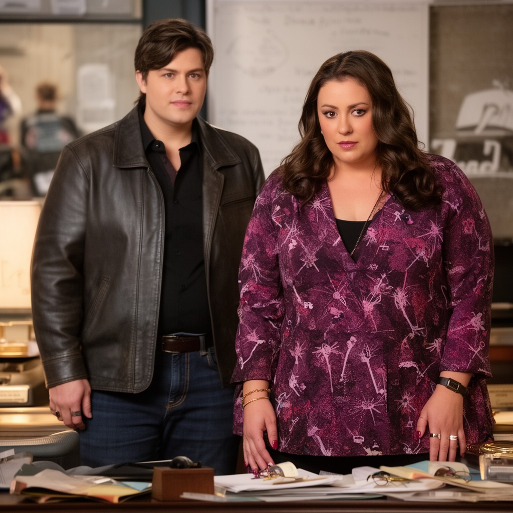 AI-generated illustration of Drop Dead Diva
