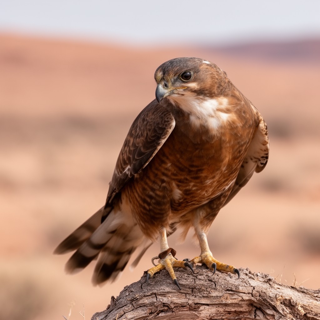 AI-generated illustration of Harris's hawk