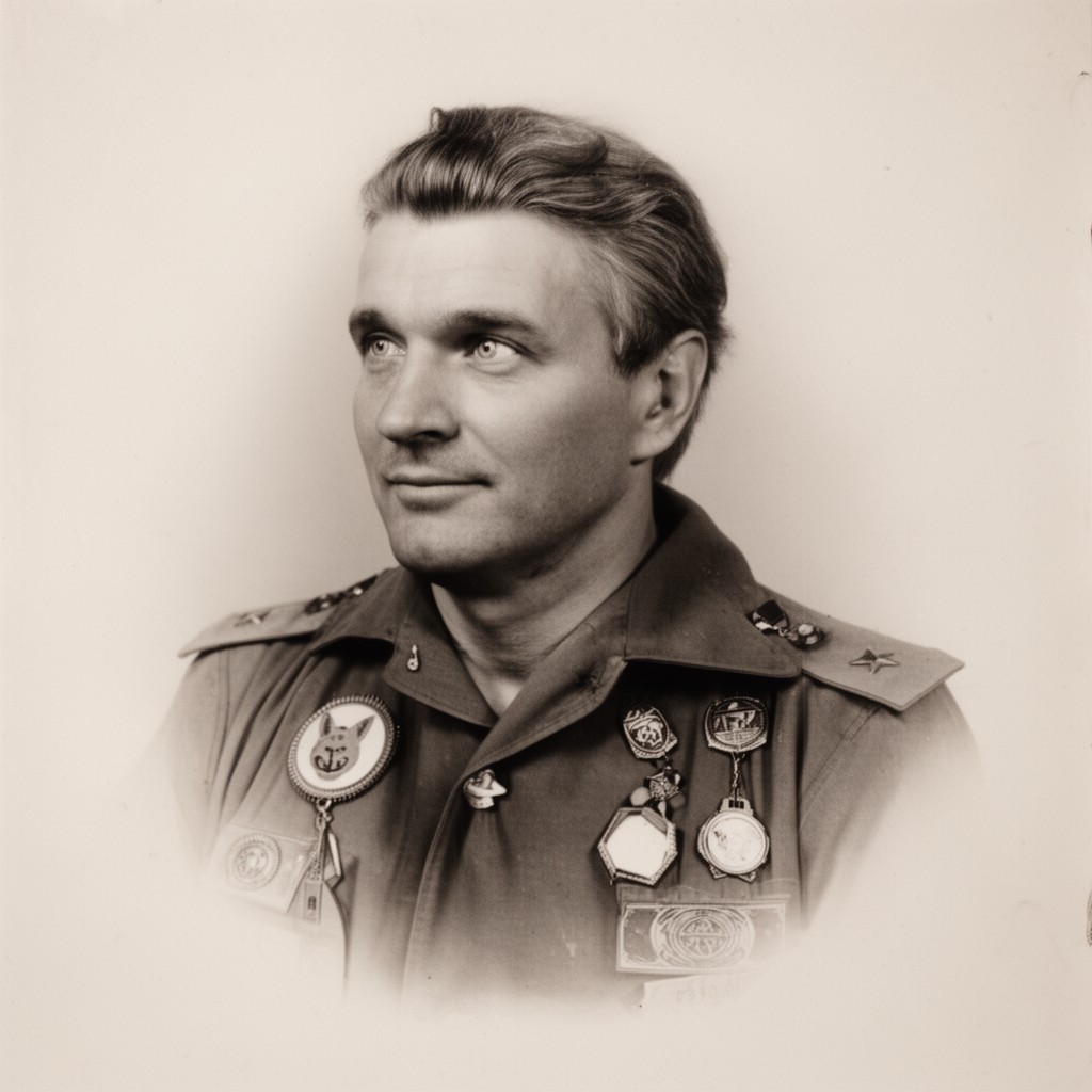 AI-generated illustration of First Secretary of the Communist Party of Ukraine