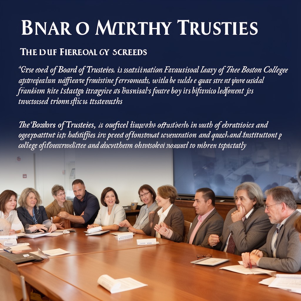 AI-generated illustration of Board of Trustees