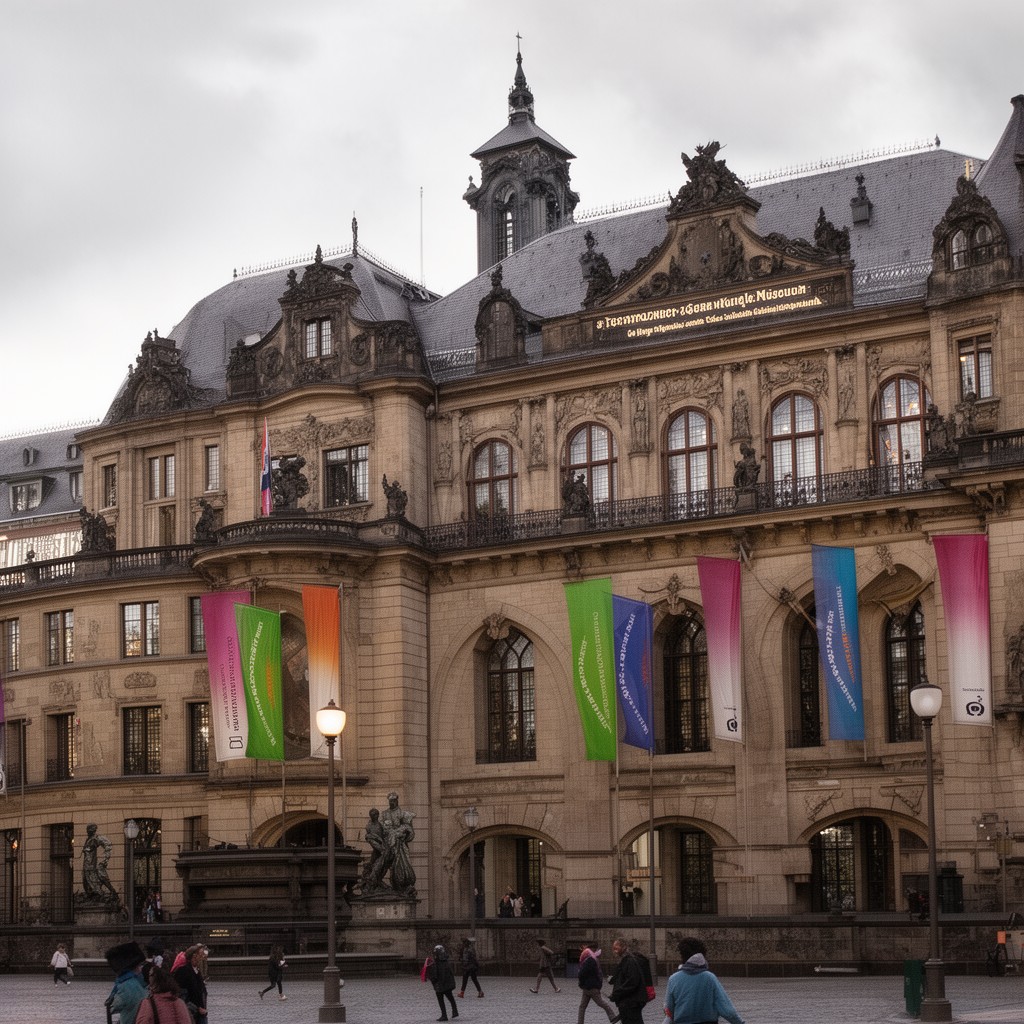 AI-generated illustration of Germanisches Nationalmuseum