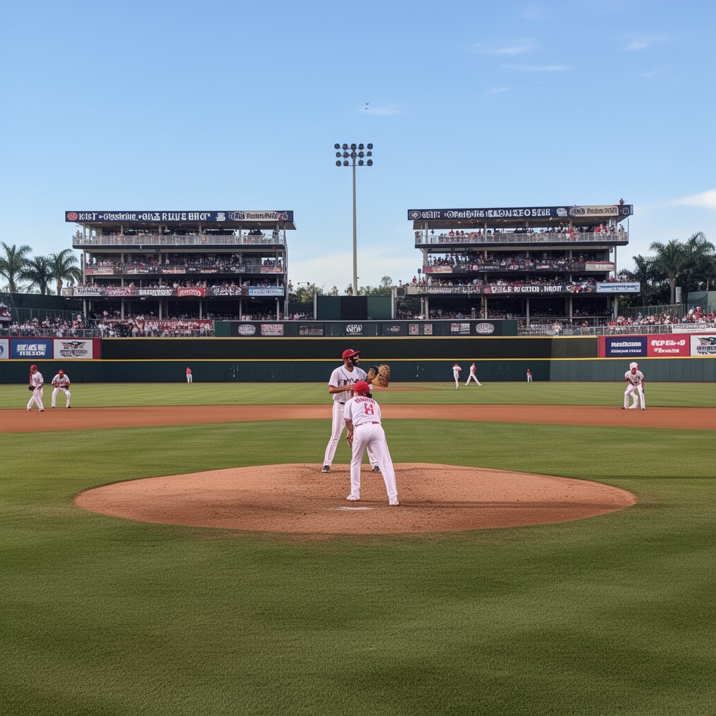 AI-generated illustration of Grapefruit League