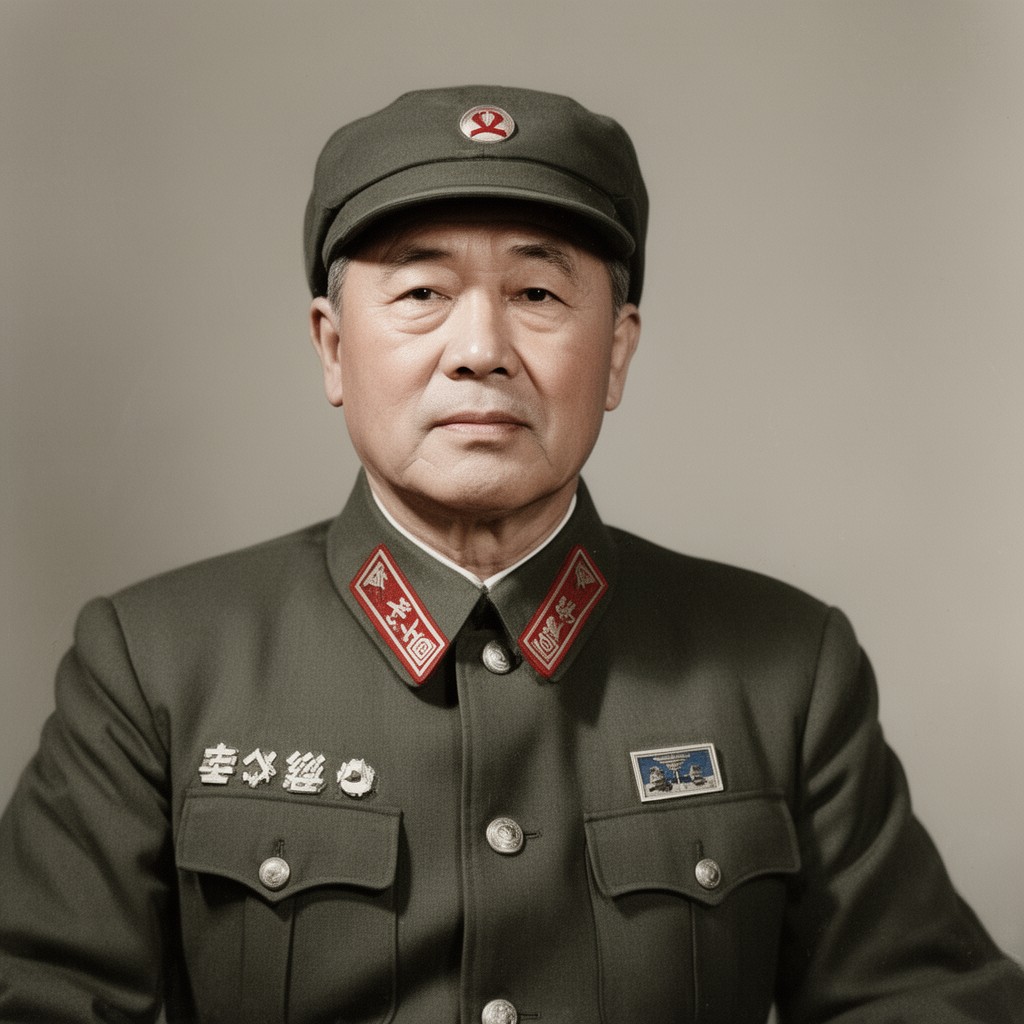 AI-generated illustration of Peng Dehuai