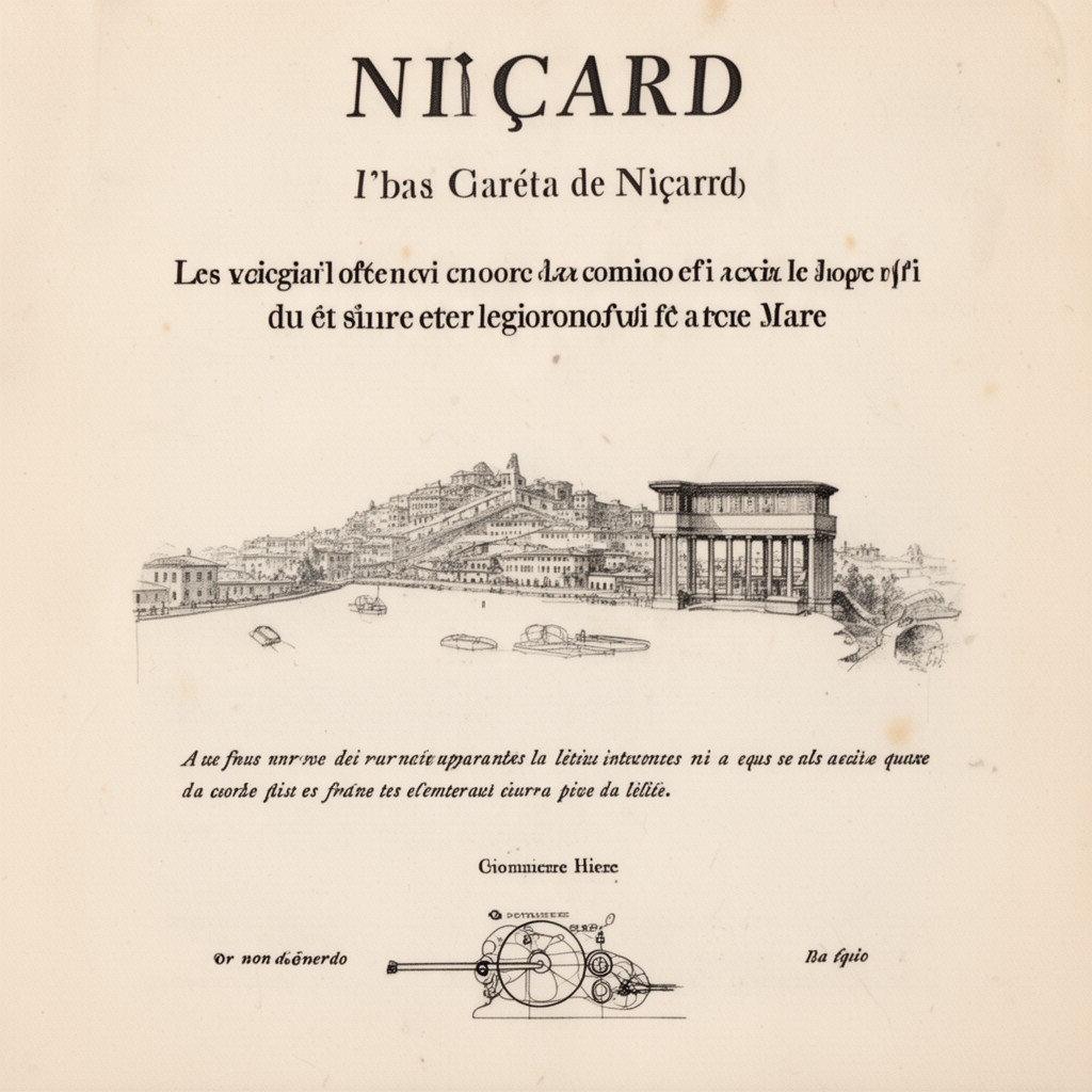 AI-generated illustration of Niçard