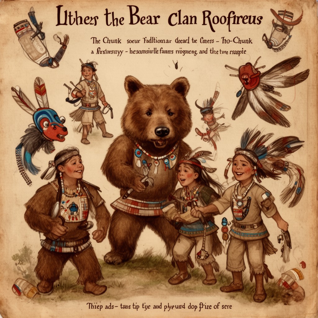 AI-generated illustration of Bear clan