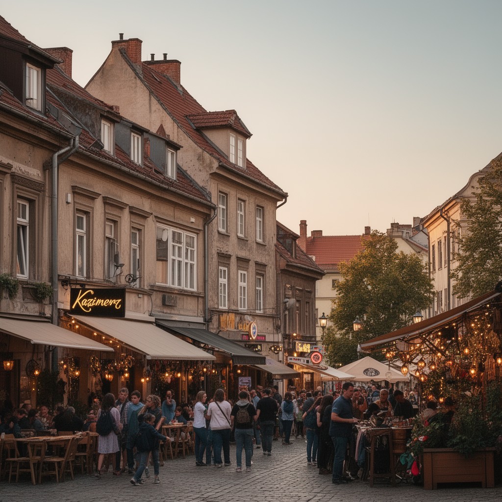 AI-generated illustration of Kazimierz