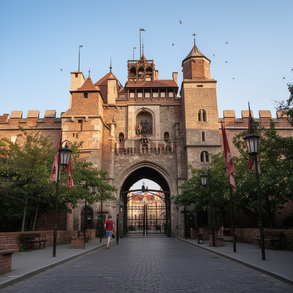 AI-generated illustration of Florian Gate