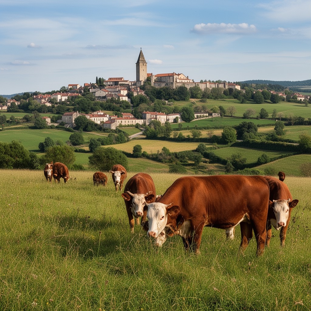 AI-generated illustration of Limousin