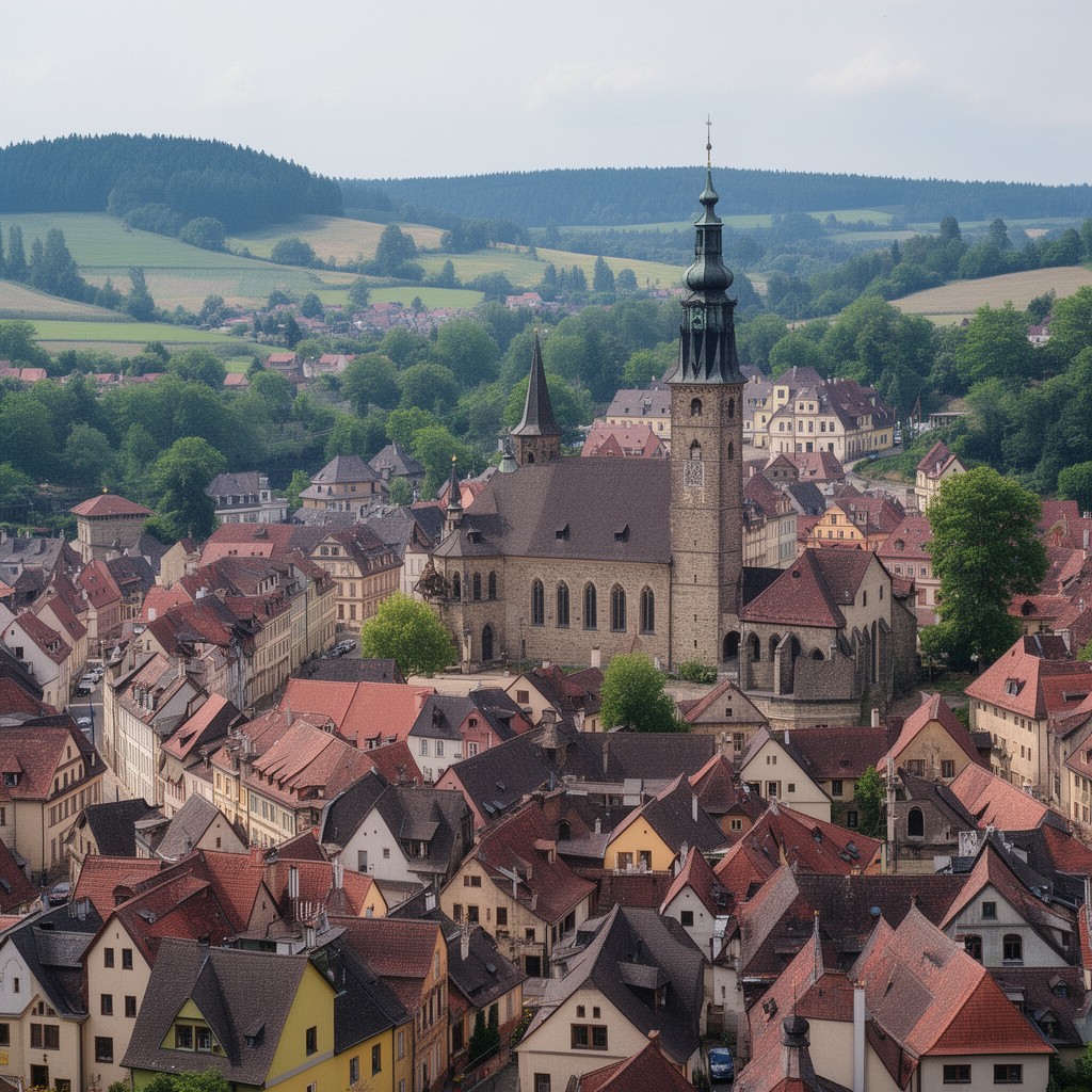 AI-generated illustration of Marienberg