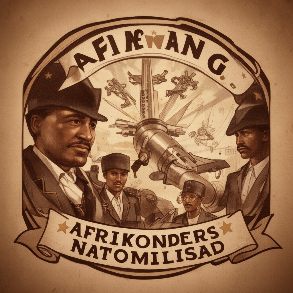 AI-generated illustration of Afrikaner nationalism
