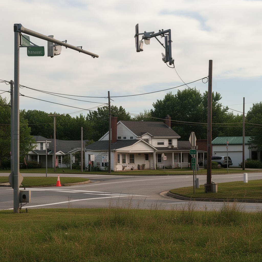 AI-generated illustration of Halls Crossroads