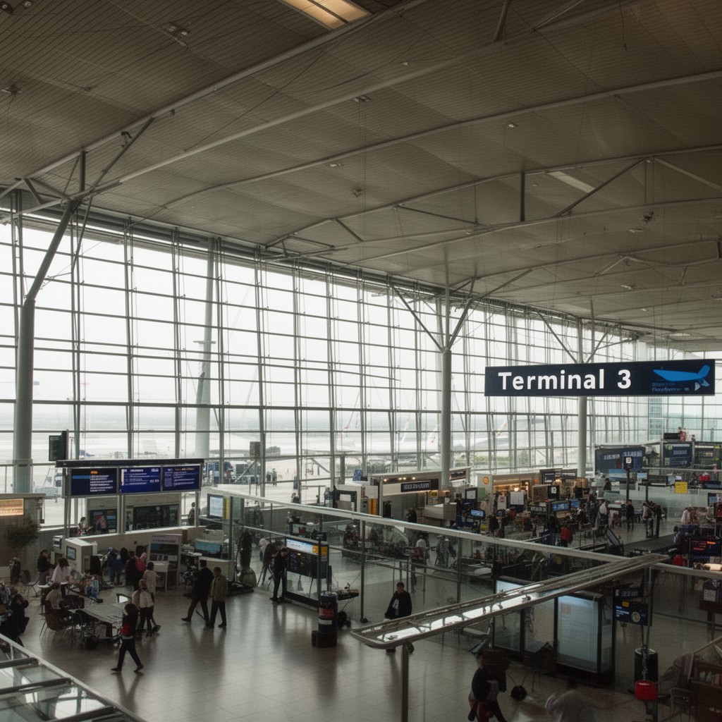 AI-generated illustration of Terminal 3