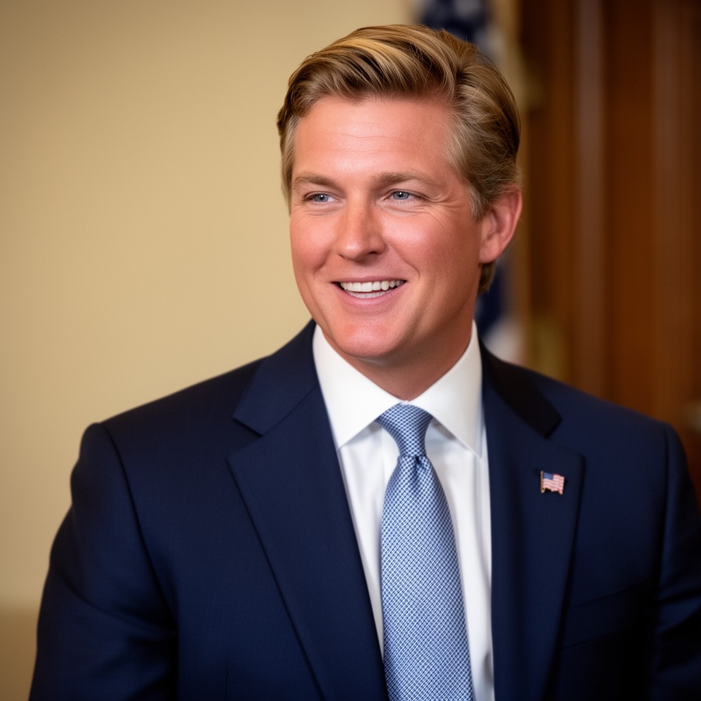 AI-generated illustration of Eric Trump