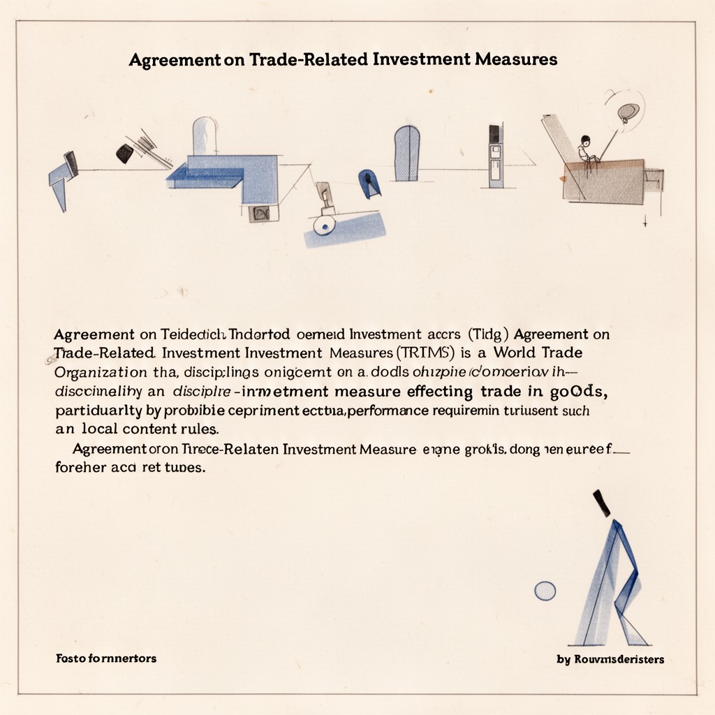 AI-generated illustration of Agreement on Trade‑Related Investment Measures