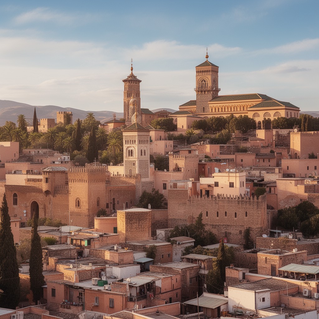 AI-generated illustration of Fès-Meknès
