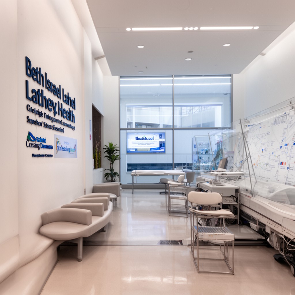 AI-generated illustration of Beth Israel Lahey Health