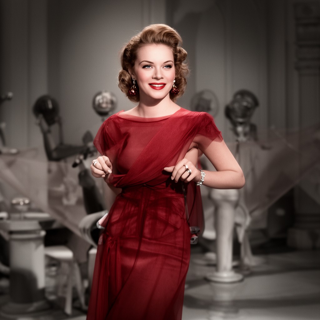 AI-generated illustration of Ginger Rogers