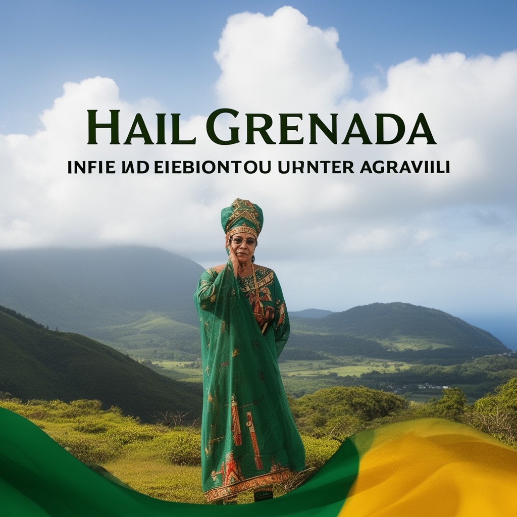 AI-generated illustration of Hail Grenada