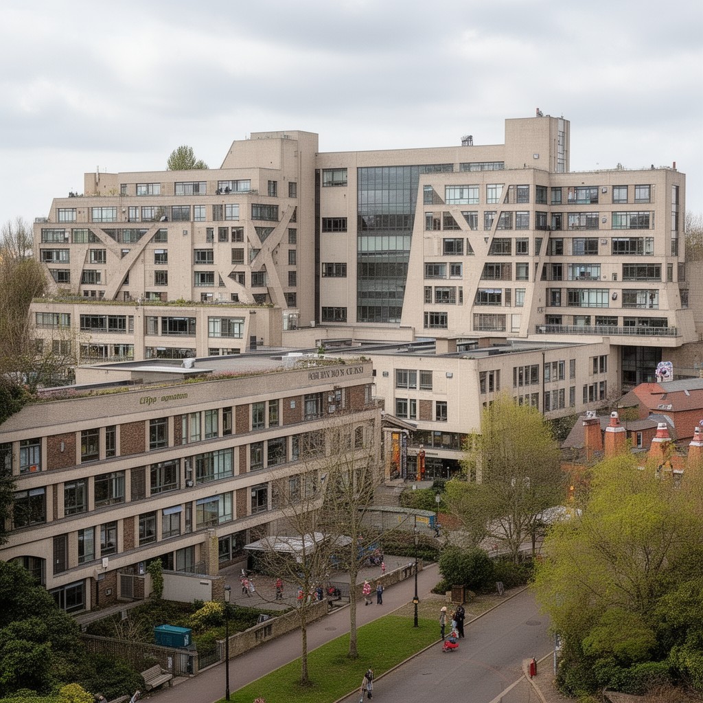 AI-generated illustration of Cripps Building