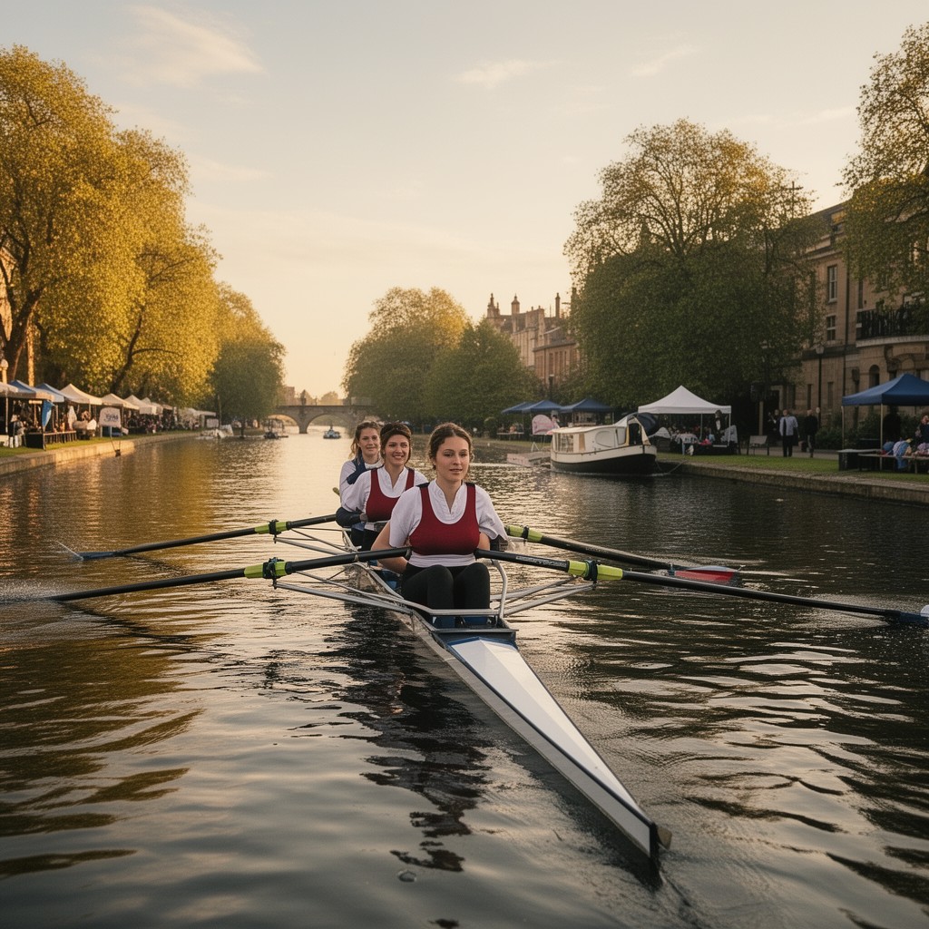 AI-generated illustration of Lady Margaret Boat Club