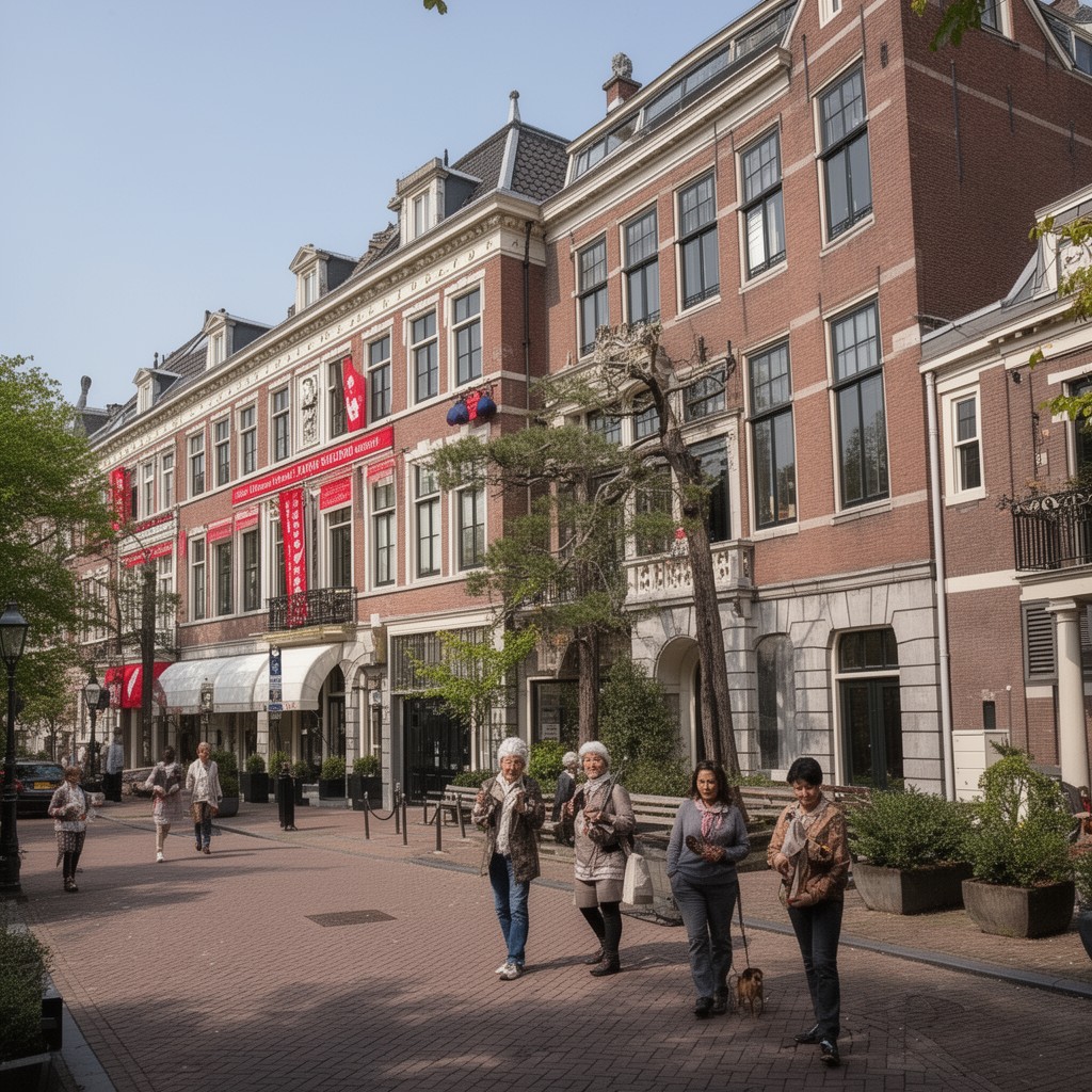 AI-generated illustration of Japan Museum SieboldHuis