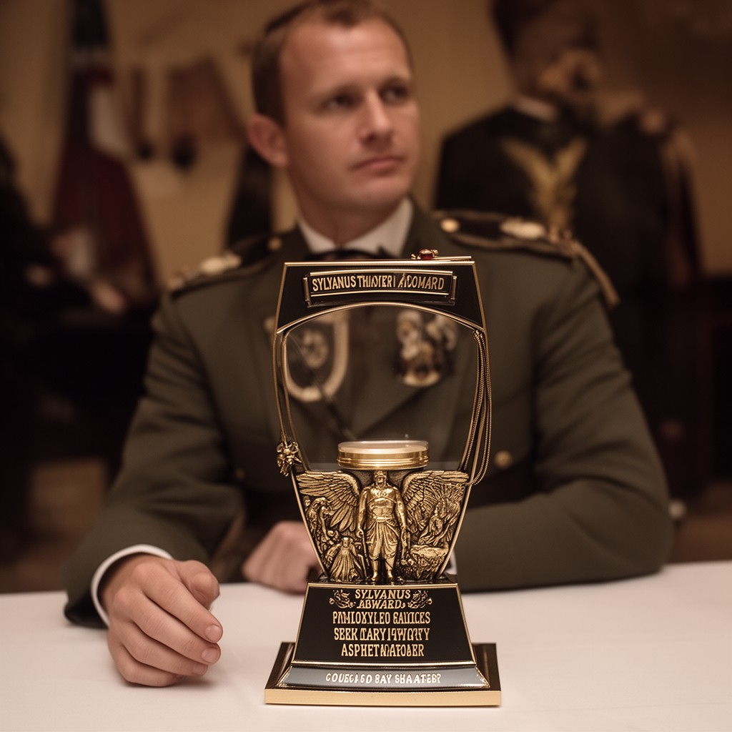 AI-generated illustration of Sylvanus Thayer Award