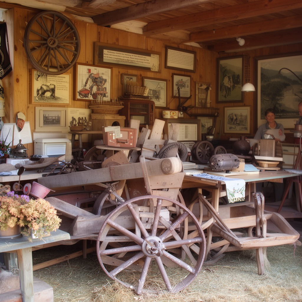 AI-generated illustration of Heritage Farm Museum