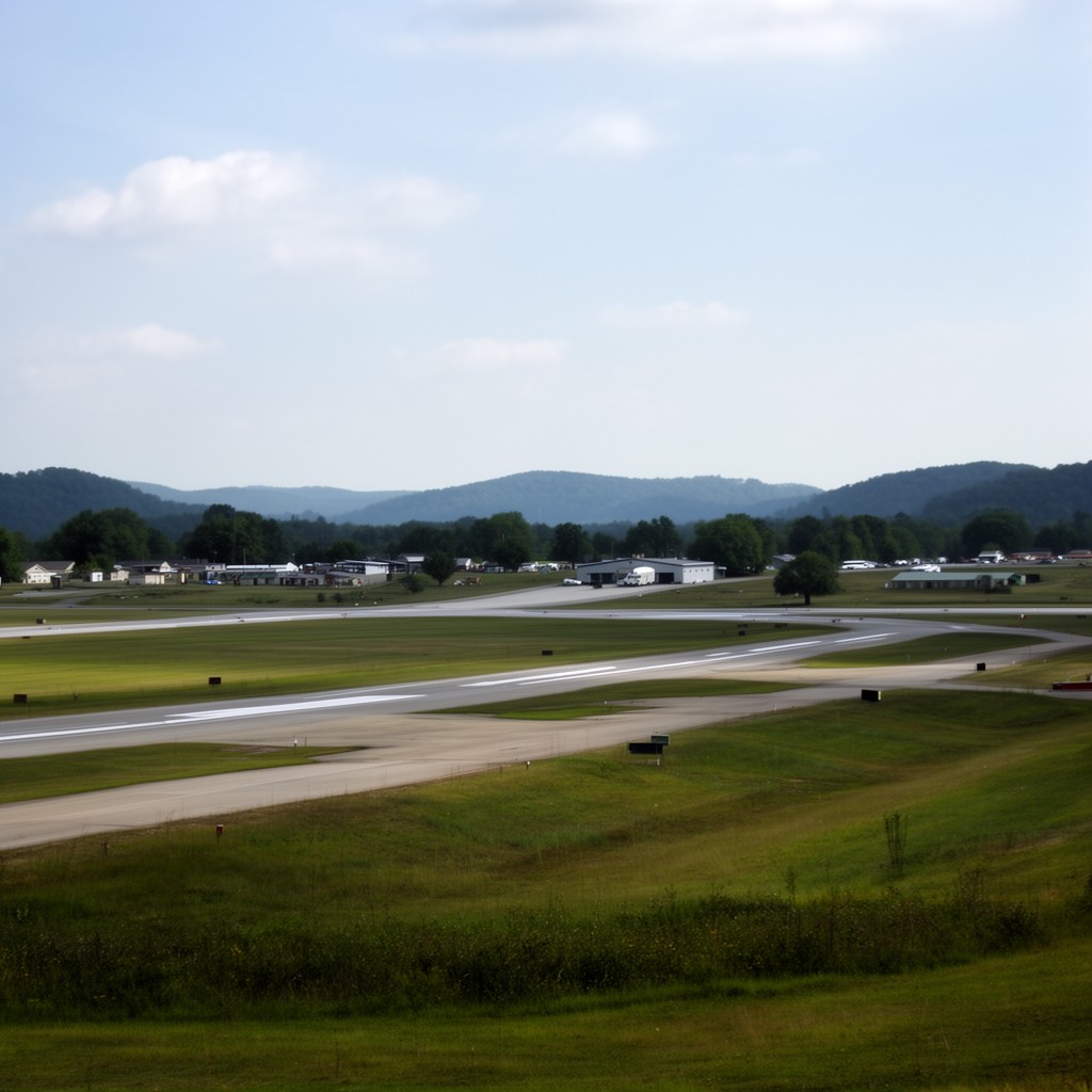 AI-generated illustration of Front Royal–Warren County Airport