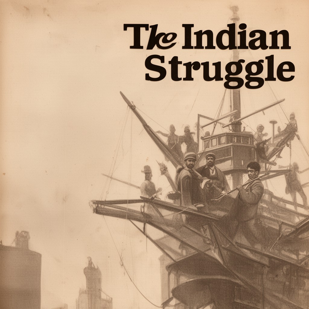 AI-generated illustration of The Indian Struggle