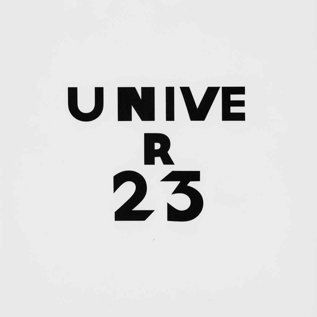 AI-generated illustration of Universal typeface