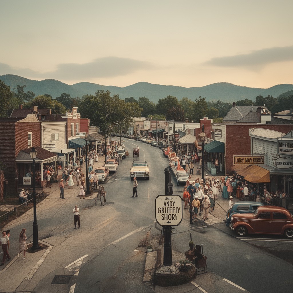 AI-generated illustration of Mayberry