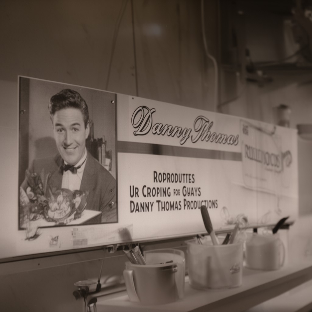 AI-generated illustration of Danny Thomas Productions