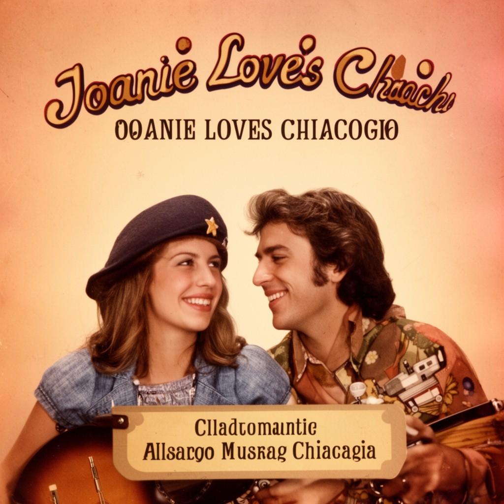 AI-generated illustration of Joanie Loves Chachi