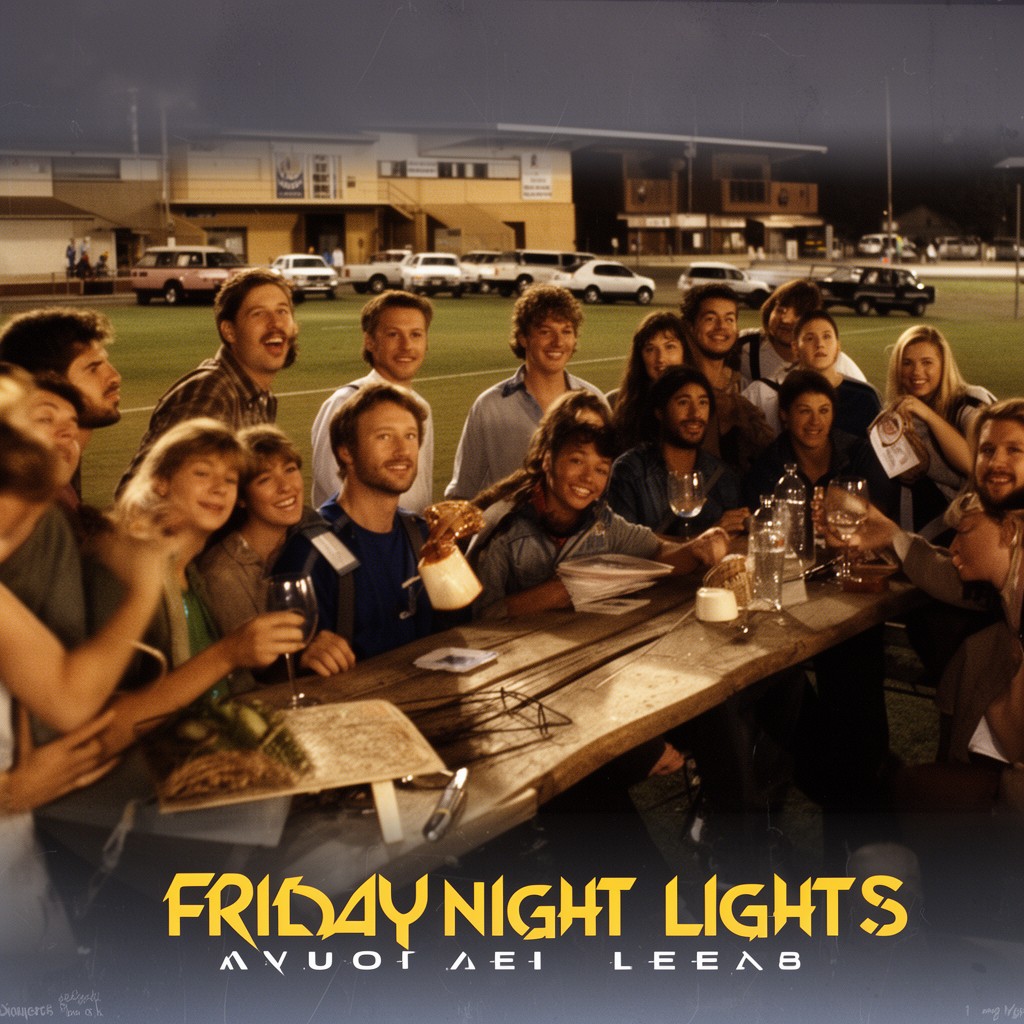 AI-generated illustration of Friday Night Lights (film)