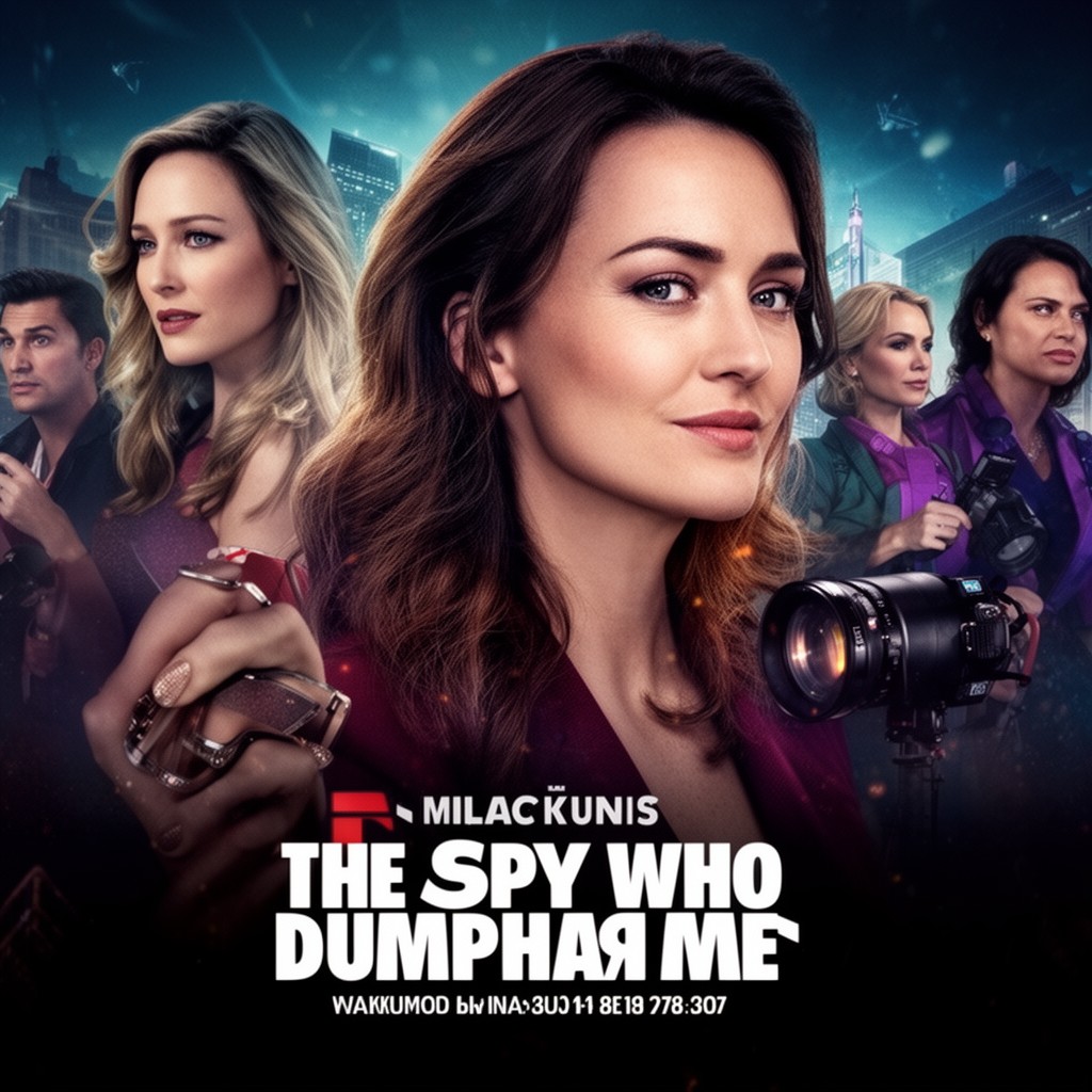 AI-generated illustration of The Spy Who Dumped Me