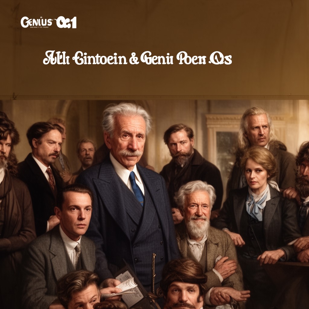 AI-generated illustration of Genius (TV series)