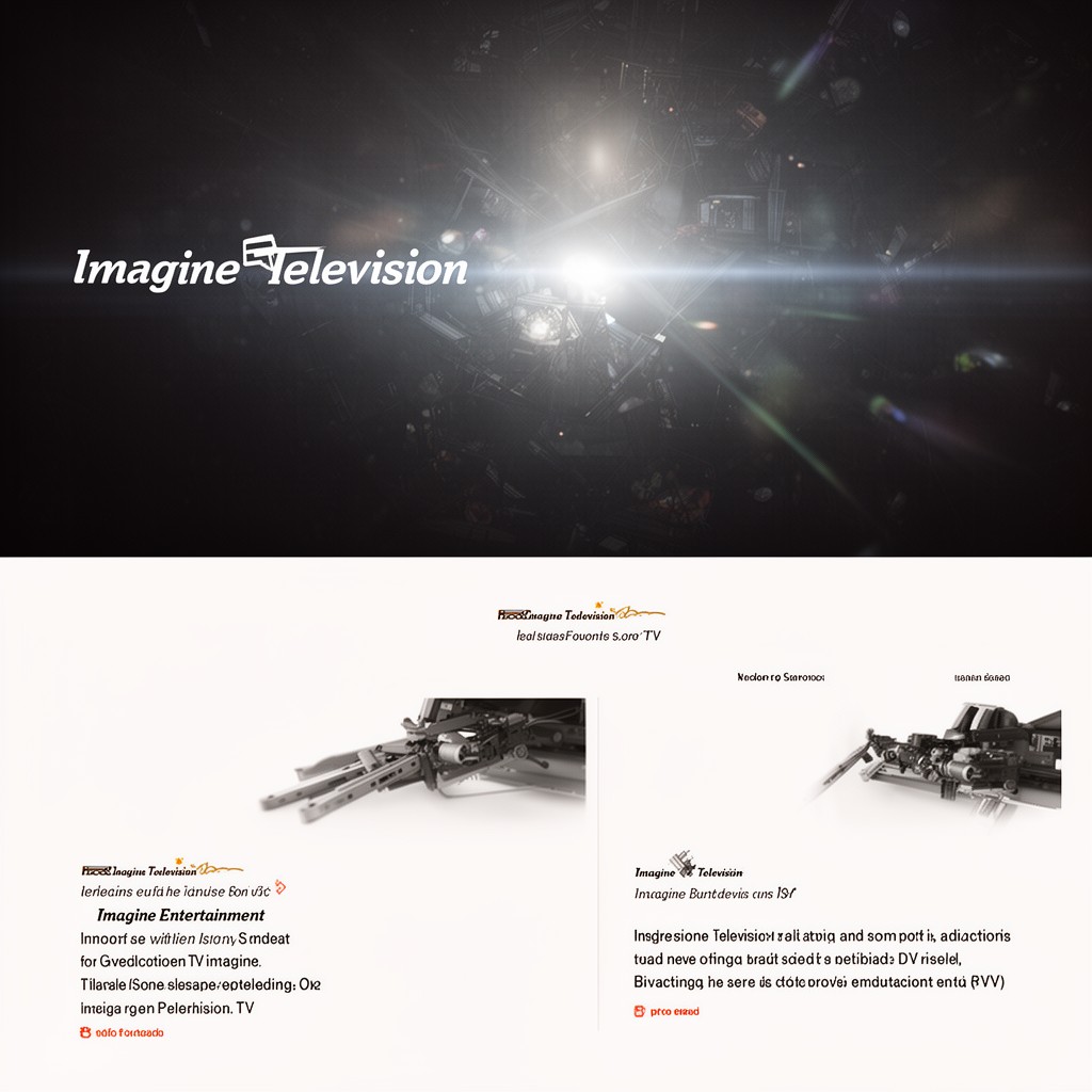 AI-generated illustration of Imagine Television